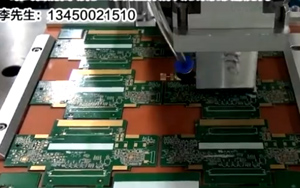PCB-平面打印貼標機-貼電路板